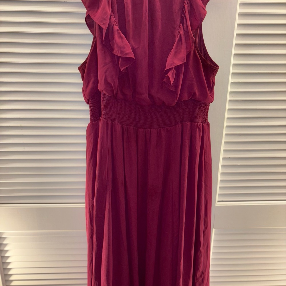BCBG Deep Magenta Dress